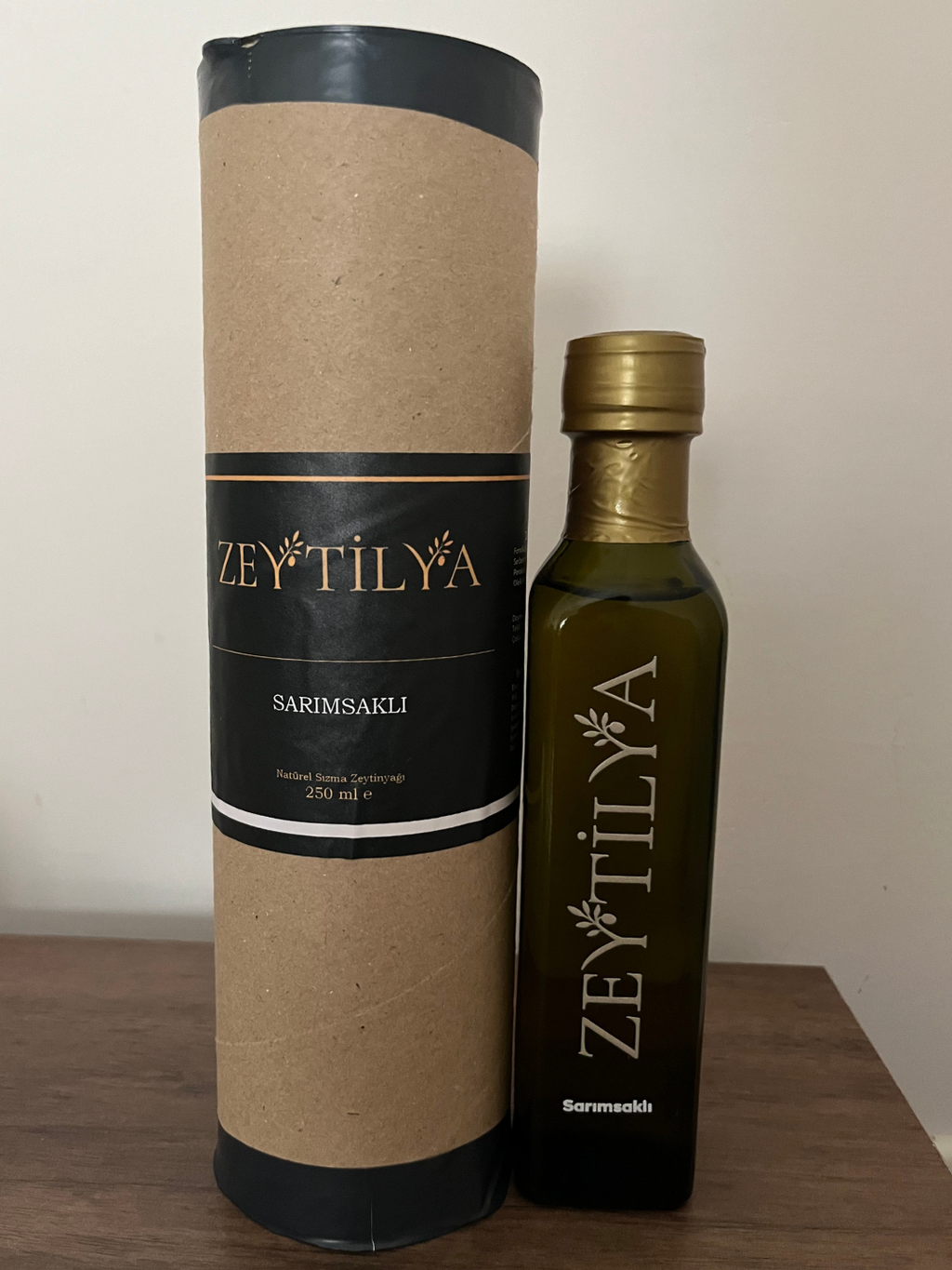 Zeytilya Sarımsaklı Doğal Zeytinyağı